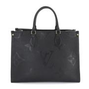 Pre-owned Fabric louis-vuitton-bags Louis Vuitton Vintage , Black , Da...