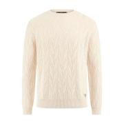 Kabeltrui voor mannen Guess , Beige , Heren