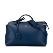 Pre-owned Leather fendi-bags Fendi Vintage , Blue , Dames