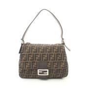 Pre-owned Leather fendi-bags Fendi Vintage , Brown , Dames