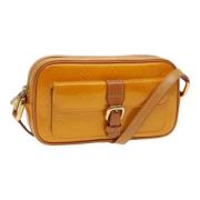 Pre-owned Leather louis-vuitton-bags Louis Vuitton Vintage , Yellow , ...