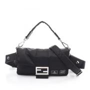 Pre-owned Nylon fendi-bags Fendi Vintage , Black , Dames