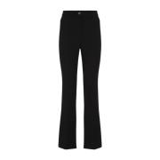 Zwarte elegante broek voor vrouwen Max Mara , Black , Dames