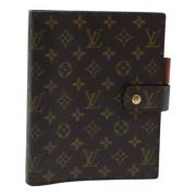 Pre-owned Canvas home-office Louis Vuitton Vintage , Brown , Dames