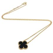 Pre-owned Yellow Gold necklaces Van Cleef & Arpels Pre-owned , Yellow ...