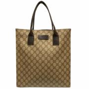 Pre-owned Leather gucci-bags Gucci Vintage , Brown , Dames