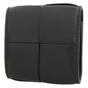 Pre-owned Leather wallets Bottega Veneta Vintage , Black , Dames