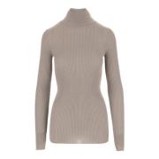 Zijden en Kasjmier Trui Beige Wild Cashmere , Beige , Dames