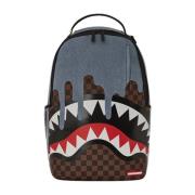 Denim Drip MultiColour Rugzak Sprayground , Multicolor , Unisex