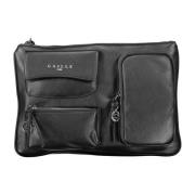 Zwarte dames clutch met zakken Gaëlle Paris , Black , Dames