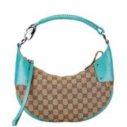 Pre-owned Canvas gucci-bags Gucci Vintage , Beige , Dames