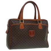 Pre-owned Leather handbags Celine Vintage , Brown , Dames