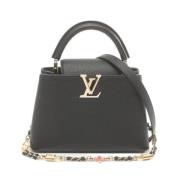 Pre-owned Leather louis-vuitton-bags Louis Vuitton Vintage , Black , D...