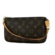 Pre-owned Canvas louis-vuitton-bags Louis Vuitton Vintage , Brown , Da...