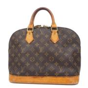 Pre-owned Fabric louis-vuitton-bags Louis Vuitton Vintage , Brown , Da...