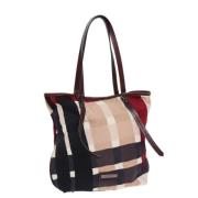 Pre-owned Canvas totes Burberry Vintage , Multicolor , Dames