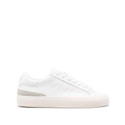 Leren Sneakers voor Buiten D.a.t.e. , White , Heren