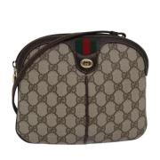 Pre-owned Leather gucci-bags Gucci Vintage , Beige , Dames