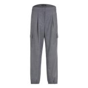 High-Waist Effen Broek Betty Barclay , Gray , Dames