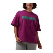 Stijlvolle Dames Tops & T-shirts Paars Refined Department , Purple , D...