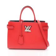 Pre-owned Leather louis-vuitton-bags Louis Vuitton Vintage , Red , Dam...