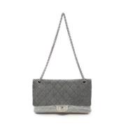 Pre-owned Denim chanel-bags Chanel Vintage , Beige , Dames