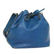 Pre-owned Leather louis-vuitton-bags Louis Vuitton Vintage , Blue , Da...