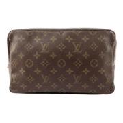 Pre-owned Fabric louis-vuitton-bags Louis Vuitton Vintage , Brown , Da...