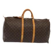 Pre-owned Canvas travel-bags Louis Vuitton Vintage , Brown , Dames