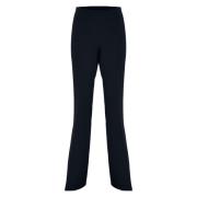 Klassieke broek met elegante tailleband Kocca , Blue , Dames