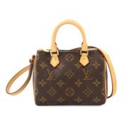 Pre-owned Fabric louis-vuitton-bags Louis Vuitton Vintage , Brown , Da...