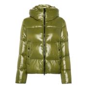 Biddy Pufferjas voor vrouwen Save The Duck , Green , Dames