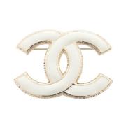 Pre-owned Metal chanel-jewelry Chanel Vintage , Yellow , Dames