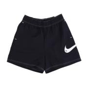 Geweven high-rise sportshorts Nike , Black , Dames