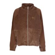 Corduroy Fleece Full-zip Jacket Bruin Nike , Brown , Dames