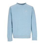 Blauwe Crewneck Sweatshirt Revival Nike , Blue , Heren