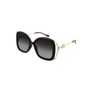 Stijlvolle zonnebril met Indeterminado montuur Gucci , Black , Dames