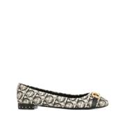 Elegante Ballerina's voor Vrouwen Salvatore Ferragamo , Black , Dames