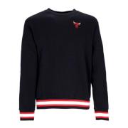 Chicago Bulls NBA Crew Neck Sweatshirt Nike , Black , Heren