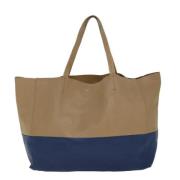 Pre-owned Leather celine-bags Celine Vintage , Blue , Dames