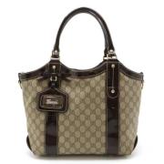 Pre-owned Leather gucci-bags Gucci Vintage , Multicolor , Dames