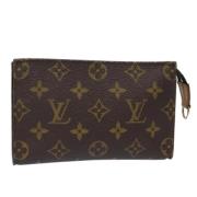 Pre-owned Canvas pouches Louis Vuitton Vintage , Brown , Dames