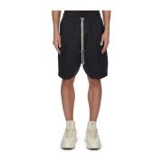 Zwarte knielange casual shorts met cargozakken Rick Owens , Black , He...