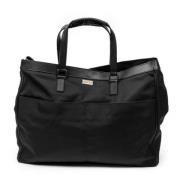 Pre-owned Canvas totes Gucci Vintage , Black , Dames