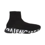 Speed Graffiti Sportschoenen Balenciaga , Black , Heren