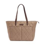 Gewatteerde Tote Tas in Sand Dune Barbour , Brown , Dames