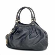 Pre-owned Leather gucci-bags Gucci Vintage , Black , Dames