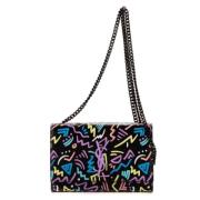 Pre-owned Leather handbags Yves Saint Laurent Vintage , Multicolor , D...