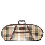 Pre-owned Canvas travel-bags Burberry Vintage , Beige , Dames