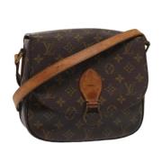 Pre-owned Canvas louis-vuitton-bags Louis Vuitton Vintage , Brown , Da...